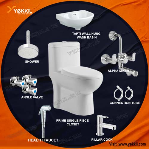 best single piece siphonic toilet