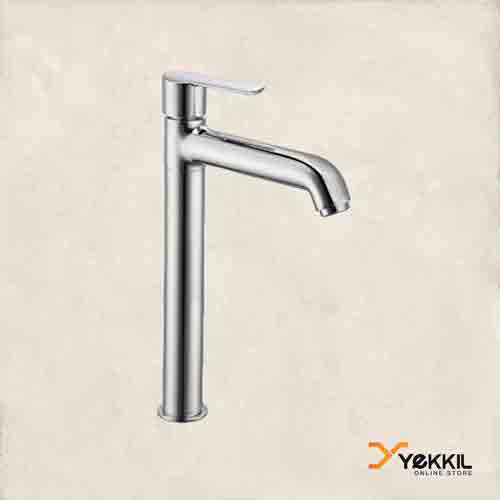 Long pillar taps and faucets